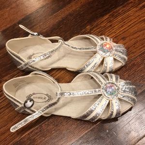 Joyfolie silver shoes